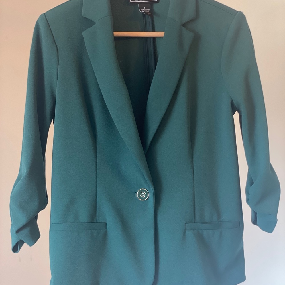 NYCC New York Clothing Company Green Women’s Blazer - Picture 3 of 7